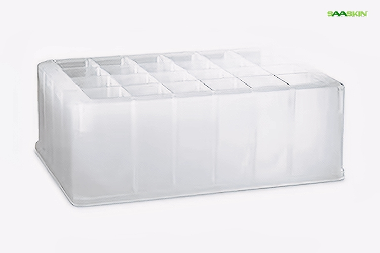 Waters Corp 24-well Collection Plate, 10 Ml Square Well - Sbs/ansi Compliant For Robot Compatible Systems, Waste Tray For Positive Pressure Processor