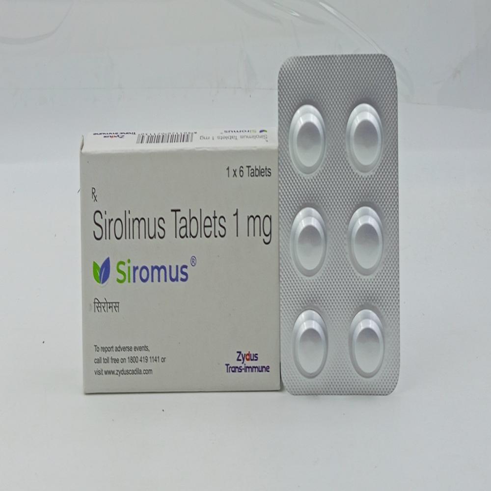 Siromus  Sirolimus Tablet 1mg
