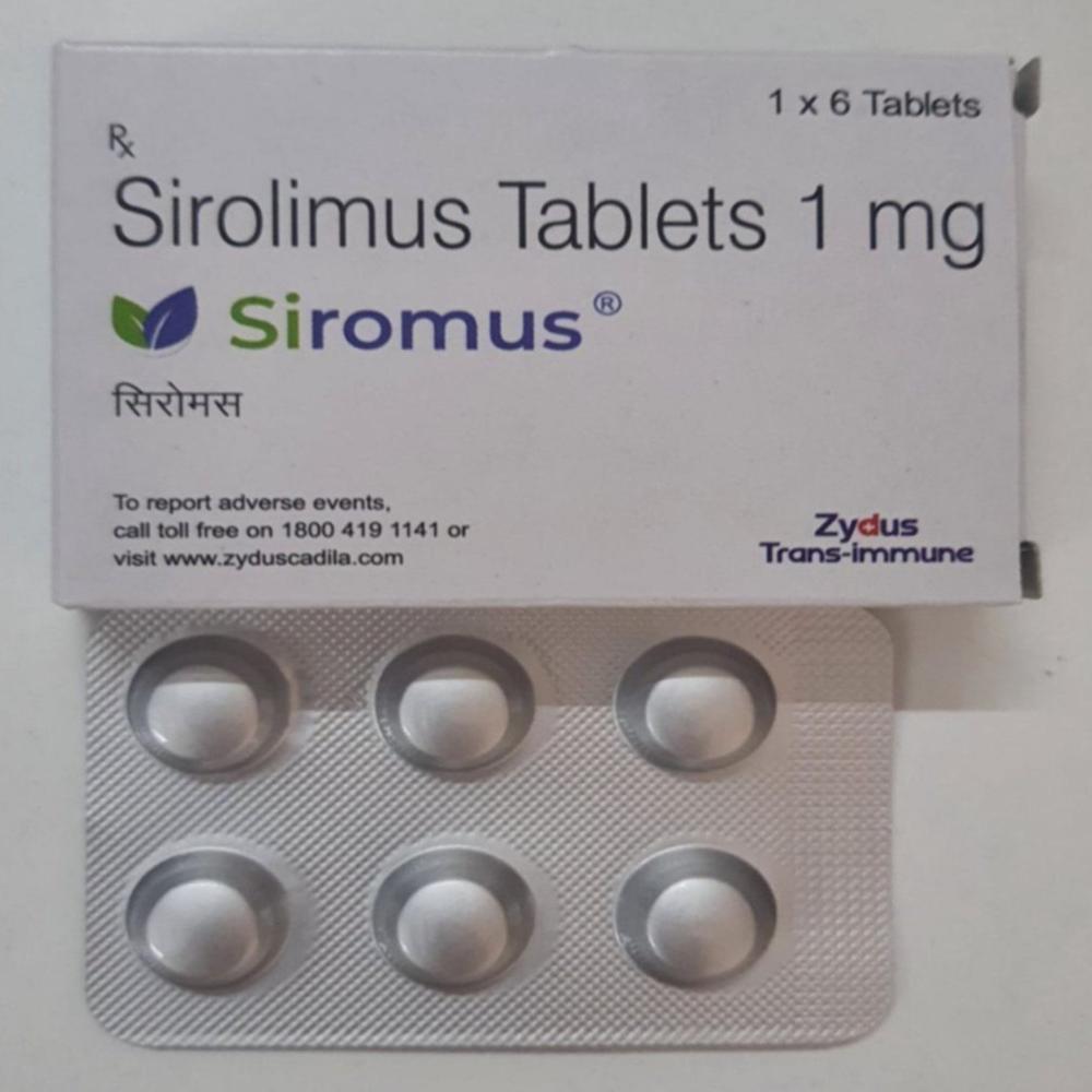 Siromus  Sirolimus Tablet 1mg