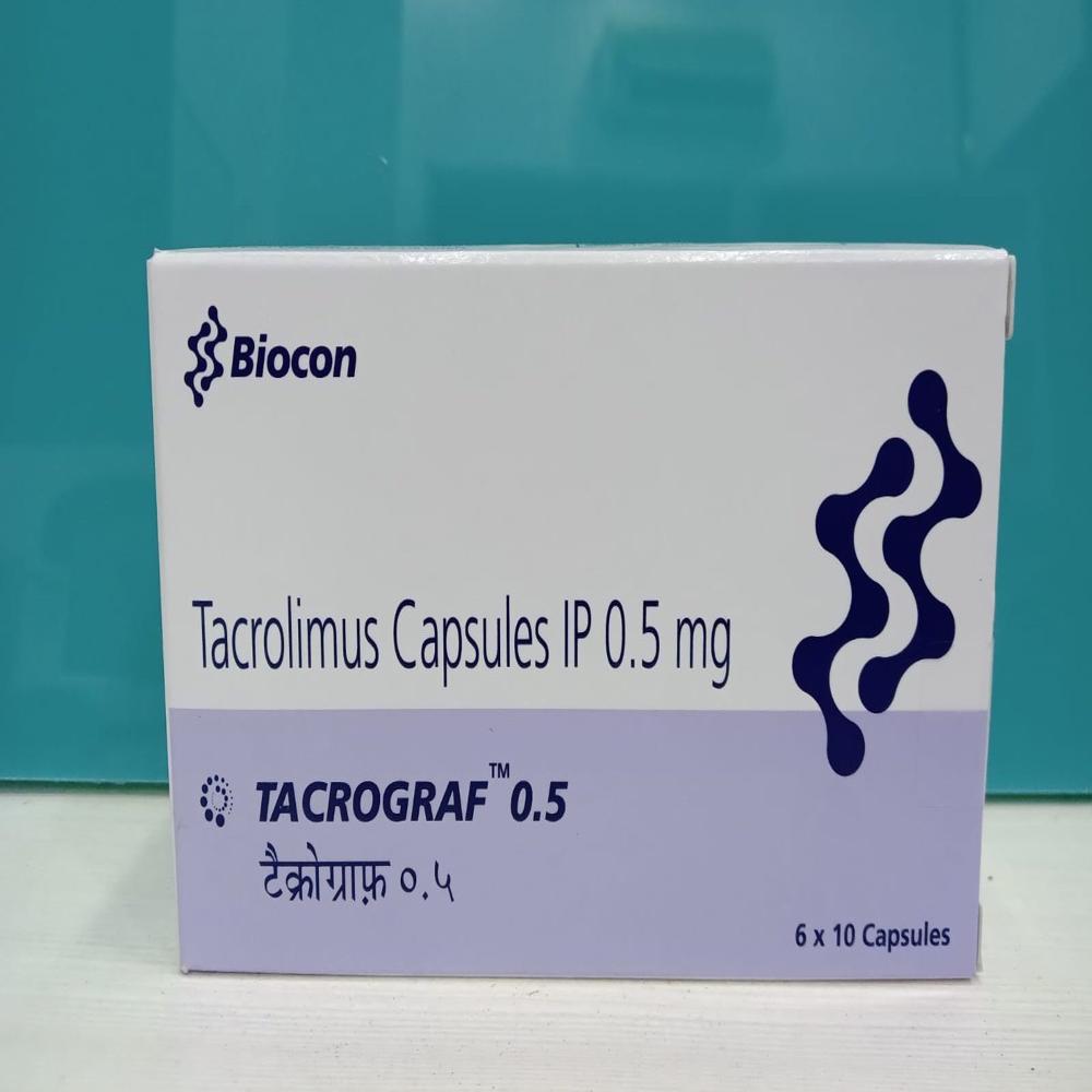 Tacrograf Tacrolimus Capsule 0.5 mg