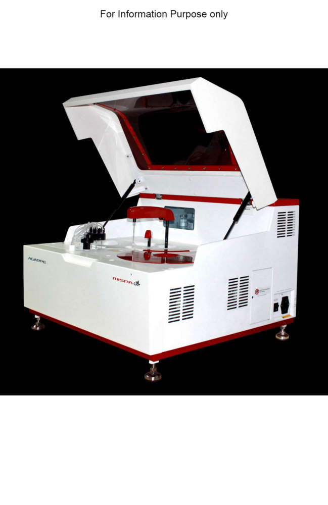 Biochemistry Analyzer Fully Automatic For Laboratory Use
