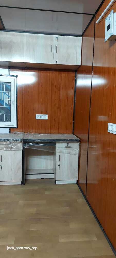 Prefabricated Container Offices - Color: White