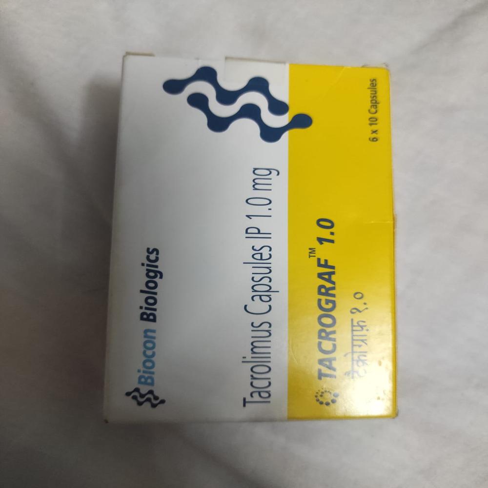 Tacrograf Tacrolimus Capsule 1mg