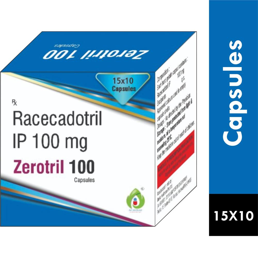 Zerotril 100 Capsule - Racecadotril 100mg Capsule - Drug Type: General Medicines