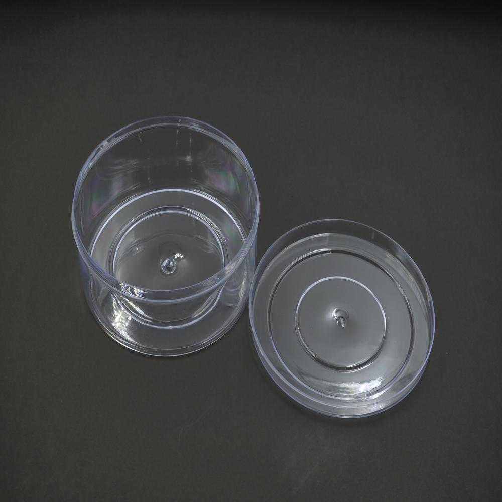 Cp 250 Round Container (Cpr1) - Color: Transparent