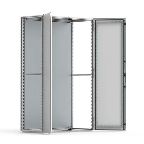 Mild steel combinable version, Double Door Enclosure - Floor Standing