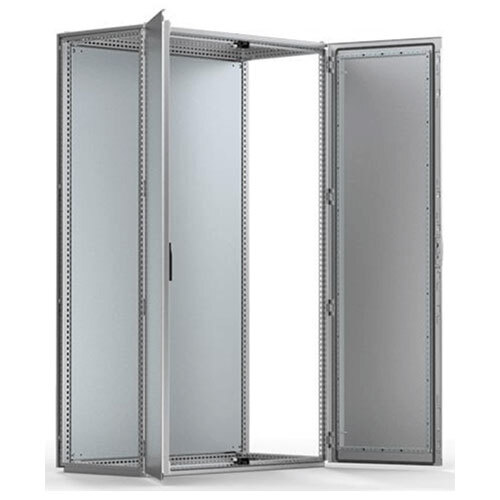 Stainless steel combinable version, Double Door Enclosure - Floor Standing