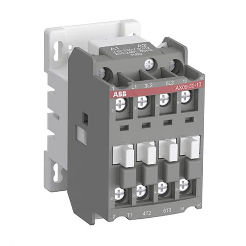 3 pole contactors AX09 AX370 AC operated