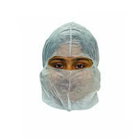 Disposable Monkey Cap - Color: White