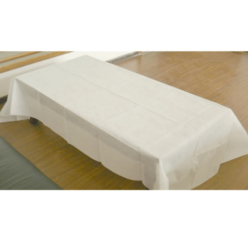 White Disposable Bed Sheet