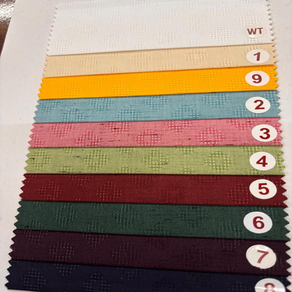 Eclair Poly Cotton Linen Dobby Shirting Fabric Width 58