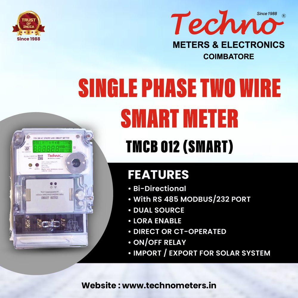Single Phase Net/Bidirectional Meter