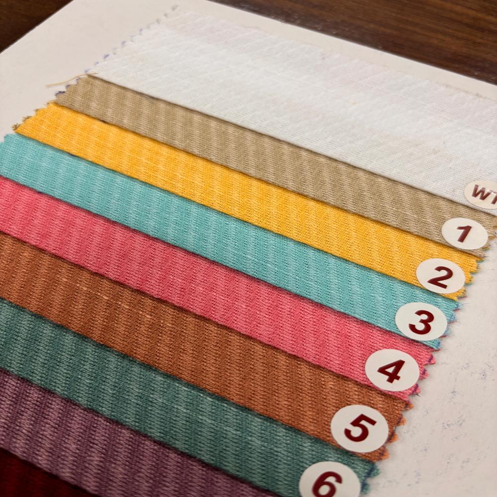 Flash Soft Finish Poly Cotton Linen Dobby Weave Fabric 58 Width