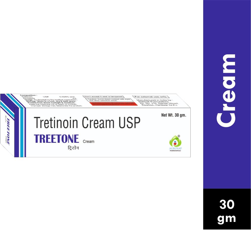 TREETONE CREAM - TRETINOIN 0.025%W/W CREAM