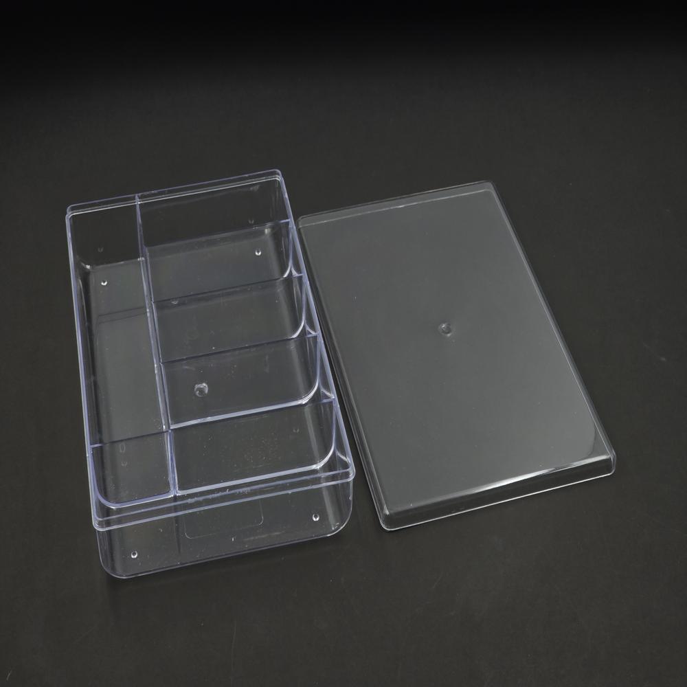 Cp 6 Pt Small Partition Container (Cpre7) - Color: Transparent