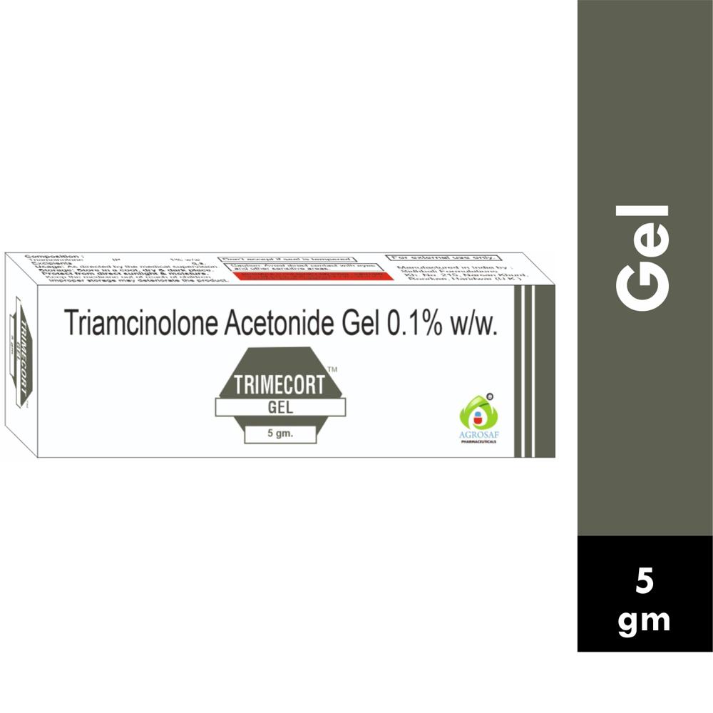 TRIMECORT GEL - Triamcinolone ACETONIDE 0.1% W/W GEL