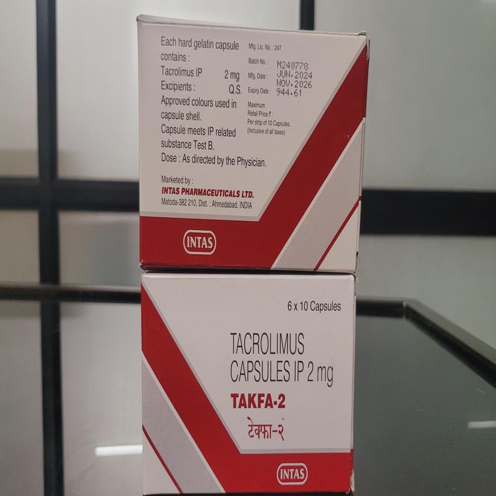 Takfa Tacrolimus Capsule 2mg