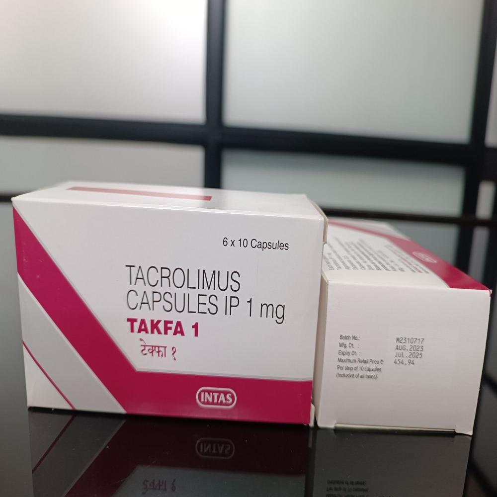 Takfa Tacrolimus Capsule 2mg - Drug Type: Injection