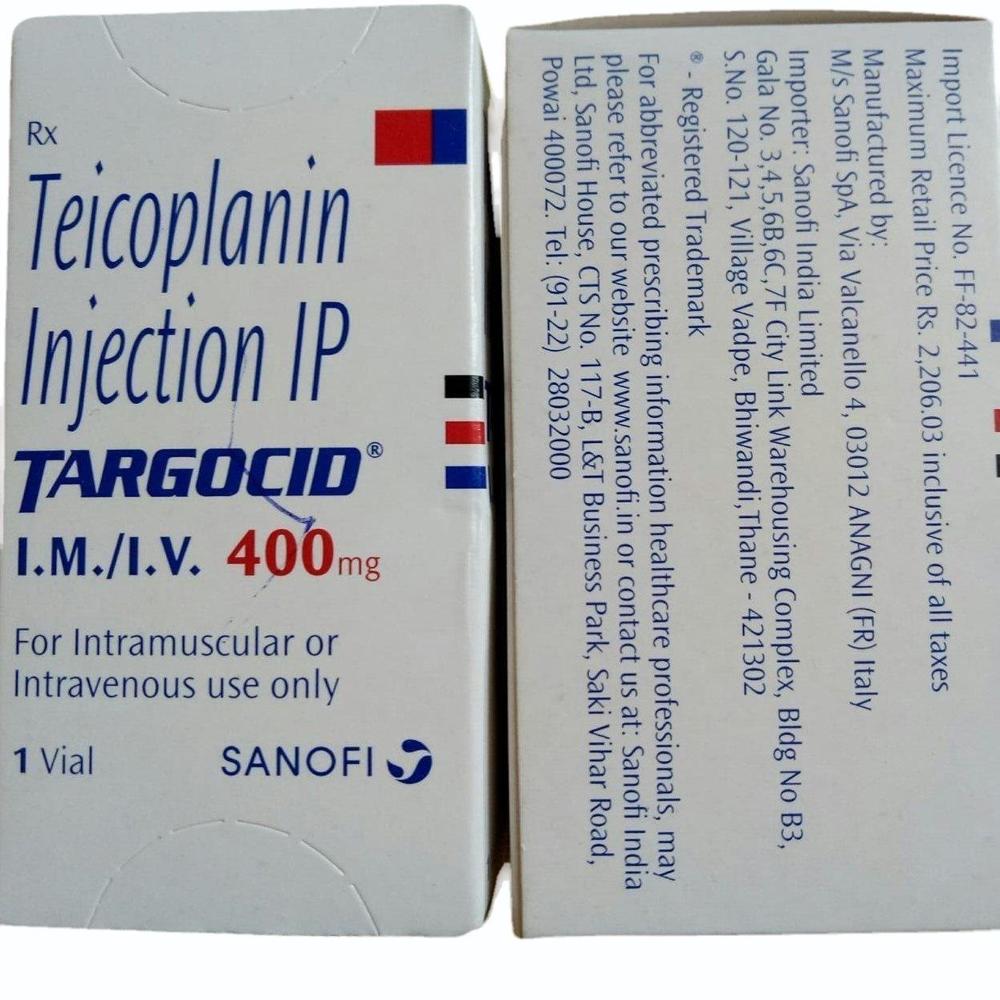 Targocid Teicoplanin Injection 400mg