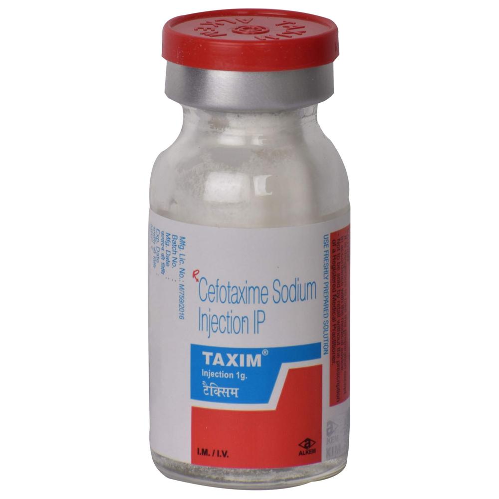Taxim Cefotaxime Injection 1g