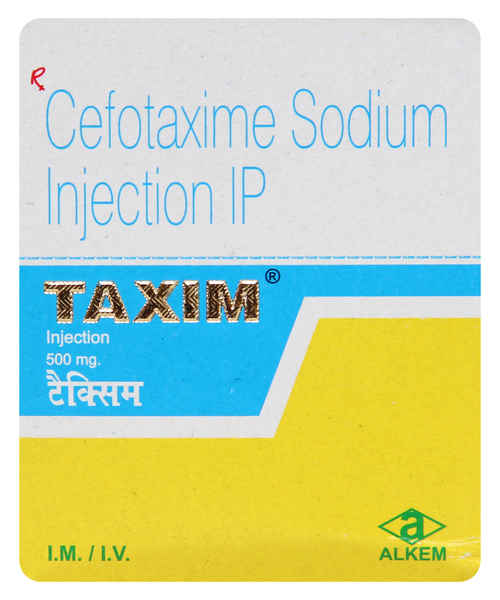 Taxim Cefotaxime  Injection 500mg  