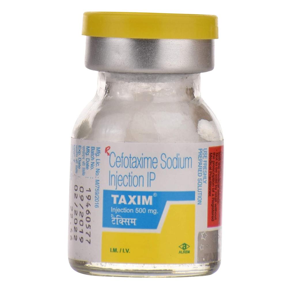 Taxim Cefotaxime  Injection 500mg  