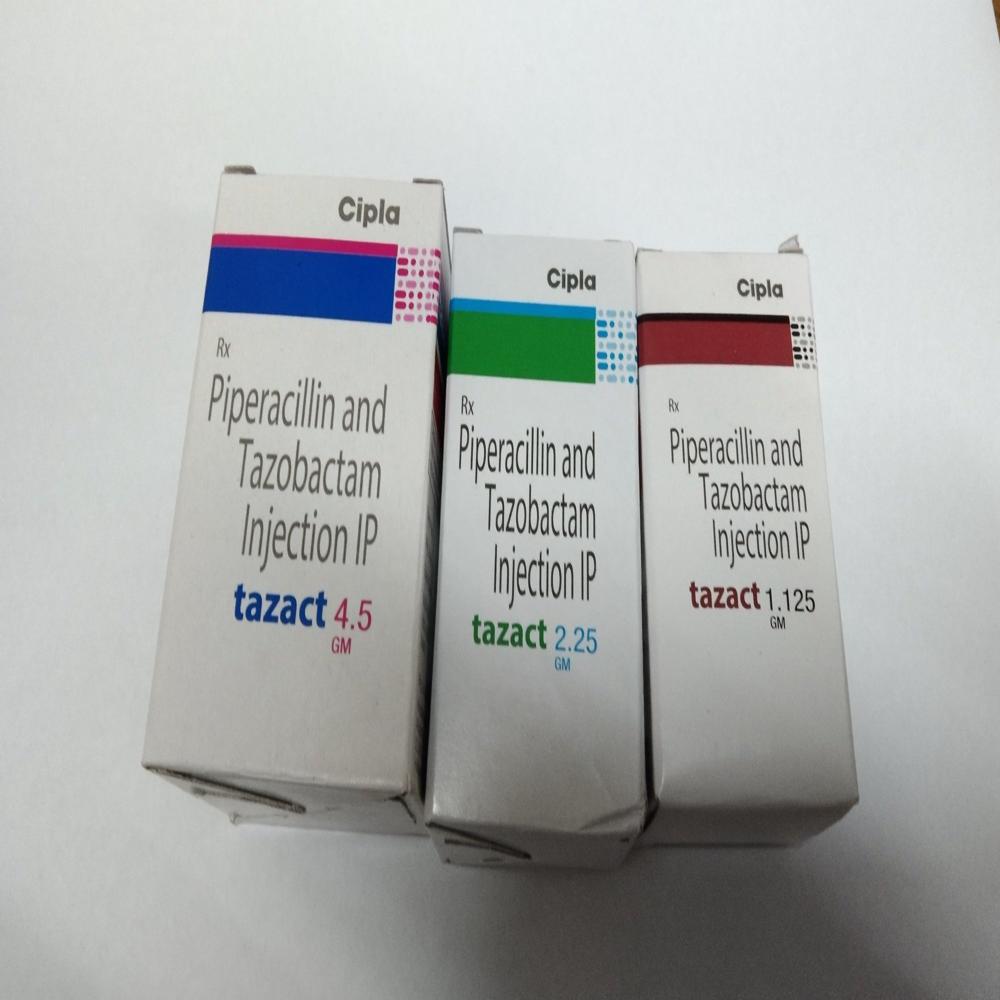 Tazact Piperacillin & Tazobactum Injection 2.25gm