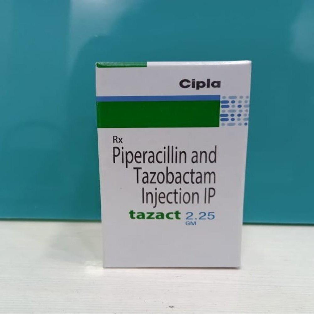 Tazact Piperacillin &Tazobactum Injection 2.25gm  
