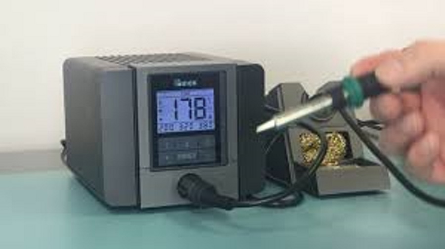 Quick Ts2200-digital Soldering Station (90w) - Color: Black