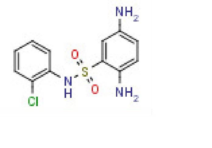 2,5-Diamino-n-(2-chlorophenyl) benzenesulfonamide