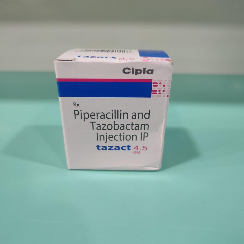 Tazact Piperacillin &Tazobactum Injection 4.5gm