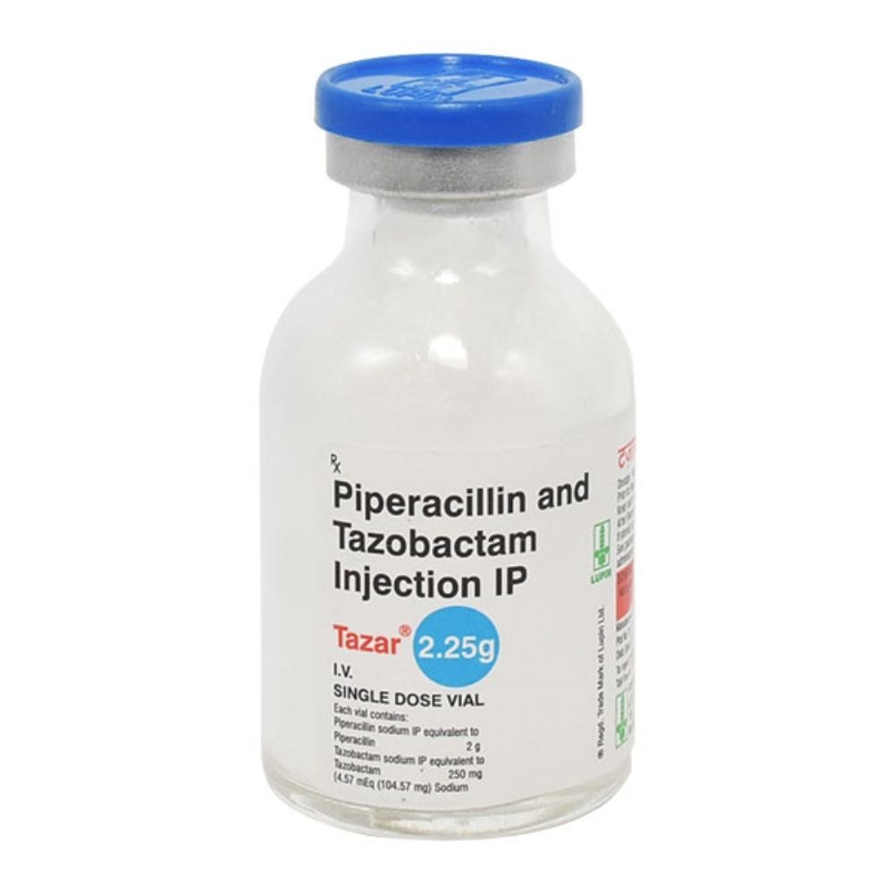 Tazar Piperacillin & Tazobactum Injection 2.25 gm