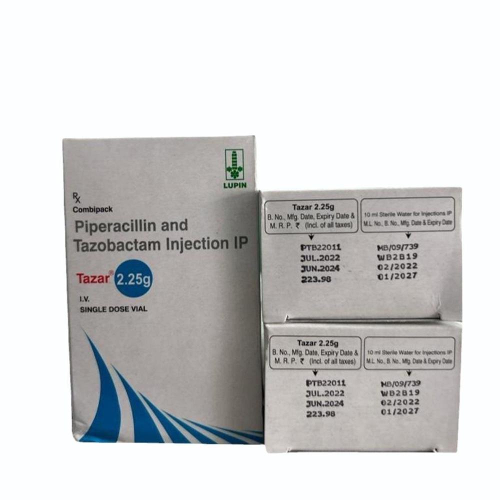 Tazar Piperacillin & Tazobactum Injection 2.25 gm