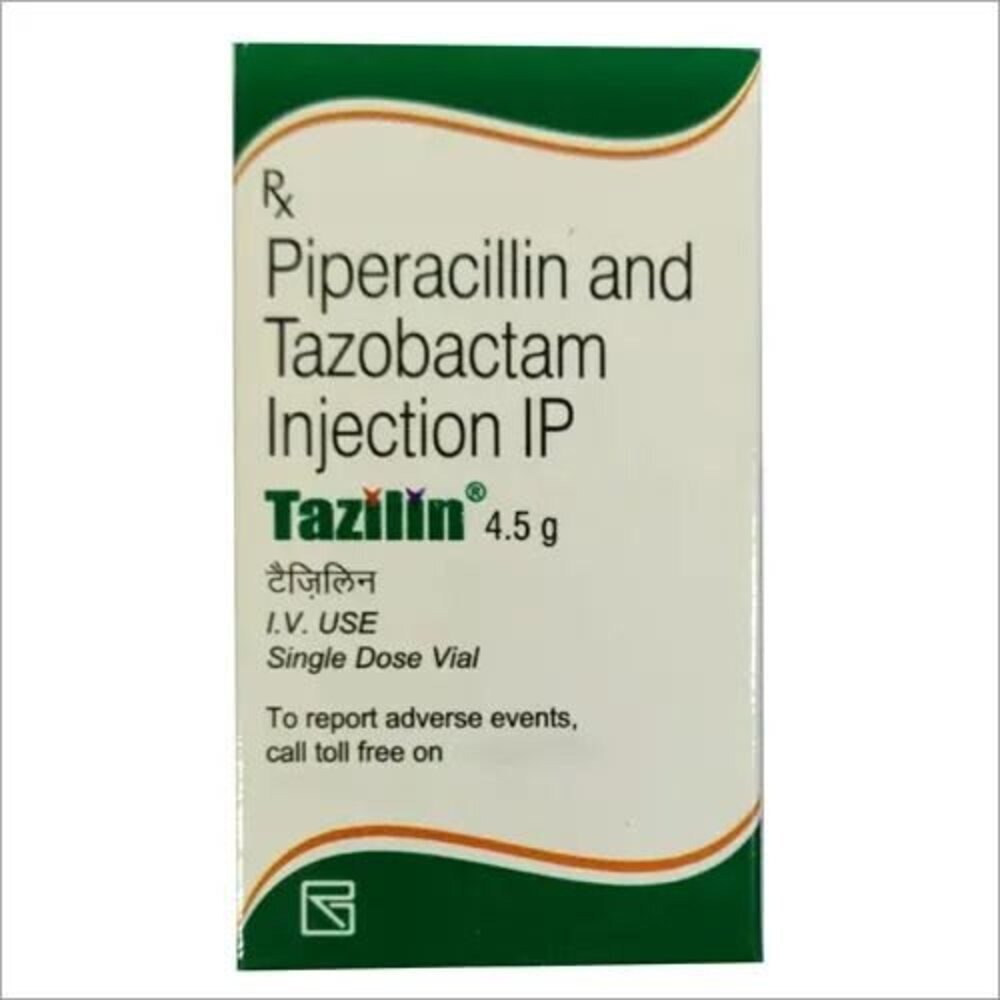 Tazilin  Piperacillin & Tazobactum 4.5 gm