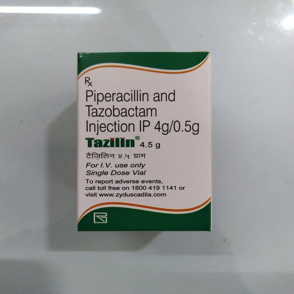 Tazilin Piperacillin & Tazobactum 4.5 Gm - Dosage Form: Injection