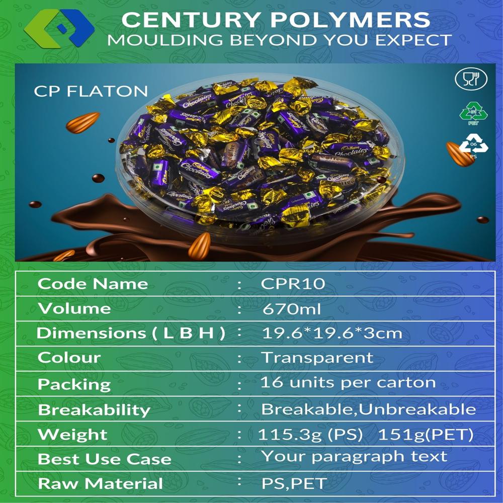 Cp Flaton Storage Box (Cpr10) - Feature: High Quality