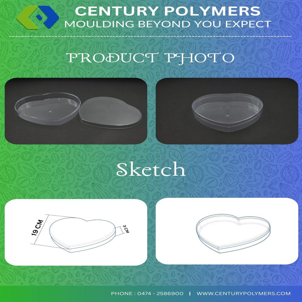 Cp Heart Plain Storage Box (Cphe7) - Feature: High Quality