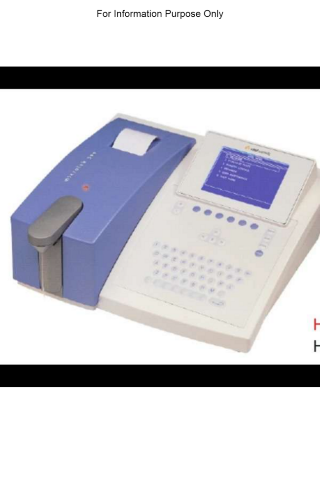 Microlab 300 Biochemistry Analyzer Merck
