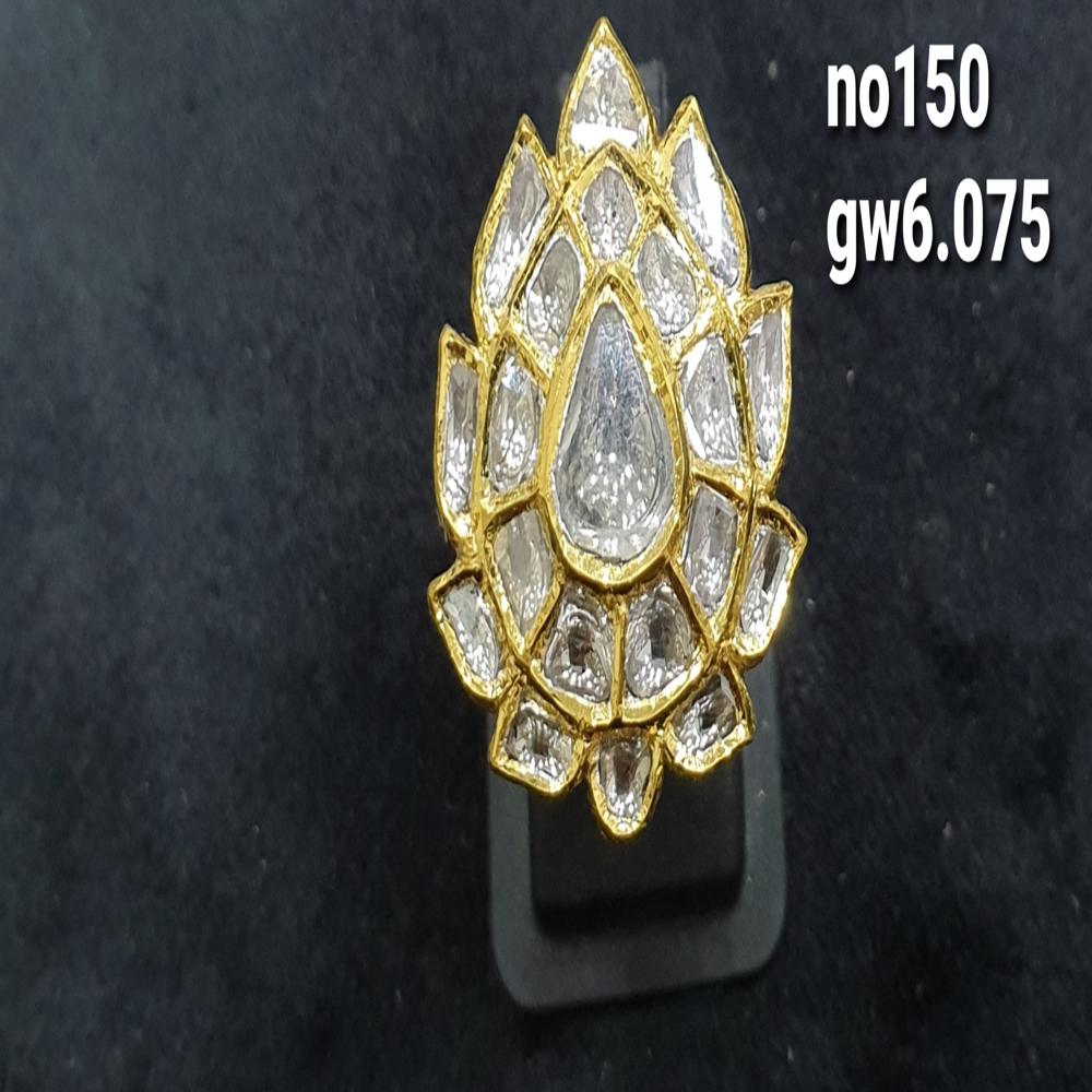 18kt Gold Uncut Diamond Polki Ring