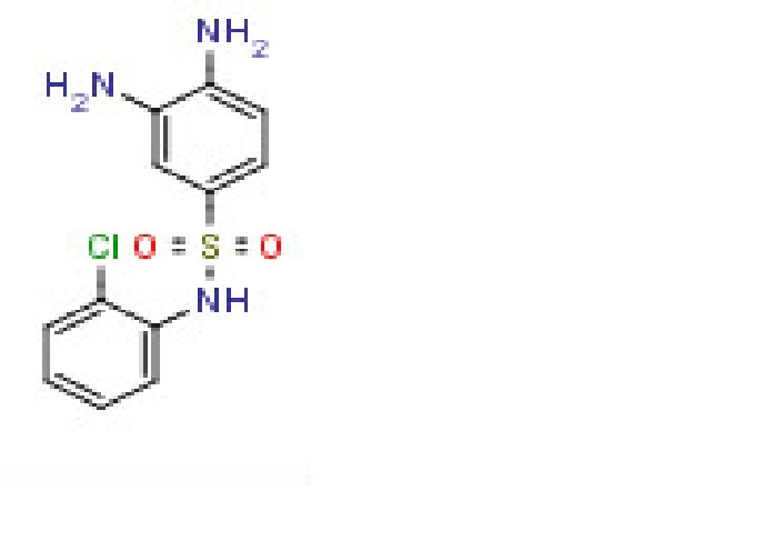 3,4-Diamino-n-(2-chloro-phenyl) -benzenesulfonamide