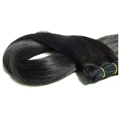 Virgin Remy 100% Temple Human Hair Machine Weft Natural Light Brown Color (100 Grams)