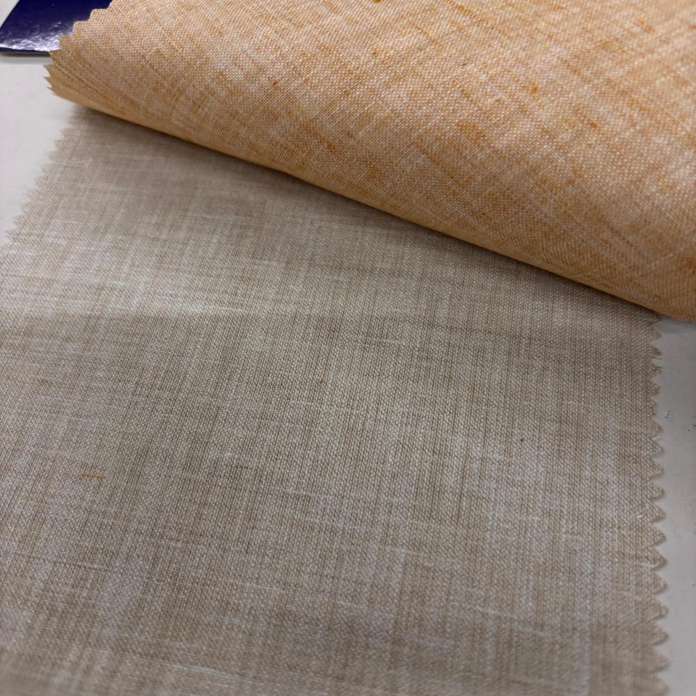 Dhanak Poly Cotton Linen Shirting Fabric Width 58