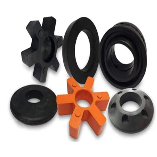 Rubber Products - Rubber, Standard Size, Black | Plain Surface Finish, Ideal for Industrial Applications