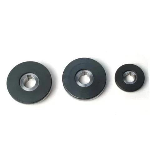 Rubber Coated Ring - Color: Black