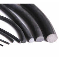 Rubber Extrusion Profile - Rubber Material, Standard Size, Black Color, Length 4-6 Meters | Ideal For Industrial Applications