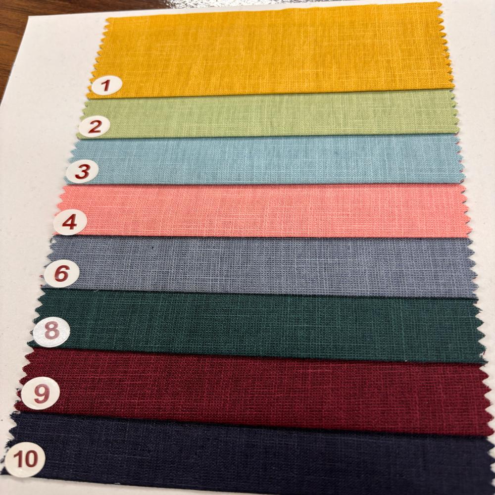 Adventure Poly Cotton Linen Fabric Width 58 Shirting Material