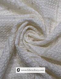Schiffli Embroidered Viscose Georgette