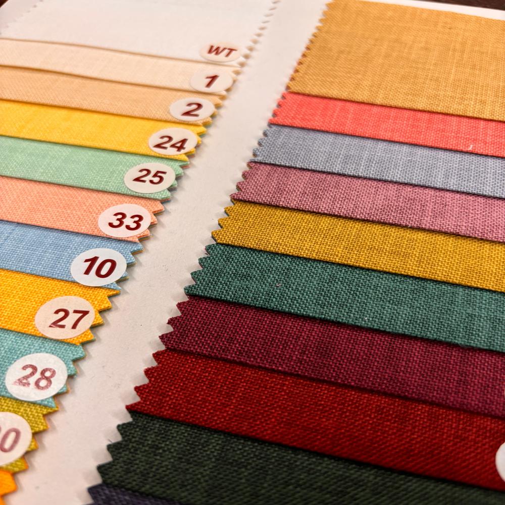 Blossom Poly Cotton Linen Shirting Fabric 58 Inch Width