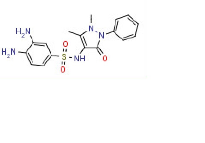 3,4-Diamino-n-(1,5-dimethyl-3-oxo-2-phenyl-2,3-dihydro-1h-pyrazol-4-yl)- benzenesulfonamide