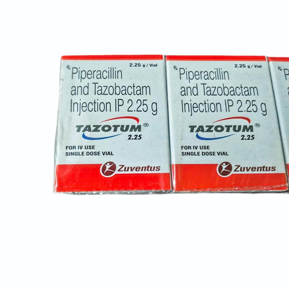 Tazact Piperacillin & Tazobactum Injection 2.25gm - Grade: Medicine Grade